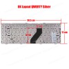 Keyboard Laptop HP COMPAQ dv6000 DV6300 DV6400 DV6500 DV6305US DV6815NR HP 610A20133YM326496 431414 431414 431416 431414-001 431415-001 441426-001 441427-001 452636-001 AEAT1U00010 MP-05583US-9203 US VERSION SILVER KEYBOARD (CODE 40202USSILVER)