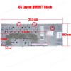 Keyboard Laptop HP Compaq Mini 110-1000 110-1045DX 110-1046NR 110-1047NR 110-1050CA 110-1050NR HP110-1120LA HP 533549-001 533549-121 533549-161 533549-201 533551-031 533551-041 KEYBOARD(Ref.40106US)