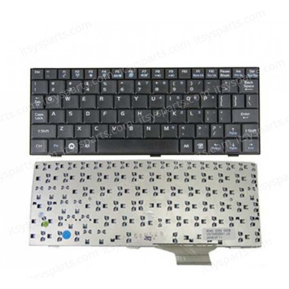 Keyboard Laptop Asus EEE PC 7 inch: 2G 4G 8G Surf 700 700X 701 701 701C 701SD 701SDX 702 703 EEE PC 9 inch: 900 900A 900HD 901 04GN022KUS00-1 MP-07C63US-528 V072462BS2 V072452AS1 04GN022KIT30 V072462BK2 UK VERSION BLACK KEYBOARD(Ref.40181UK)