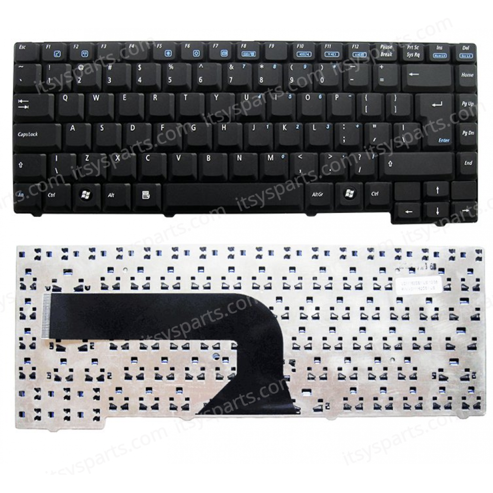 Laptop Keyboard Asus A9 A9R A9Rp A9Rt A9T X51 X51C X51H X51L X51R X51RL X58 X58C X58L Z94 Z9400 Z9400G Z94G Z94L Z94Rp Z9T UK VERSION BLACK KEYBOARD(Ref.40186UK)