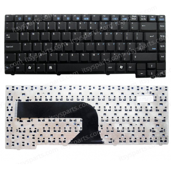 Laptop Keyboard Asus A9 A9R A9Rp A9Rt A9T X51 X51C X51H X51L X51R X51RL X58 X58C X58L Z94 Z9400 Z9400G Z94G Z94L Z94Rp Z9T UK VERSION BLACK KEYBOARD(Ref.40186UK)
