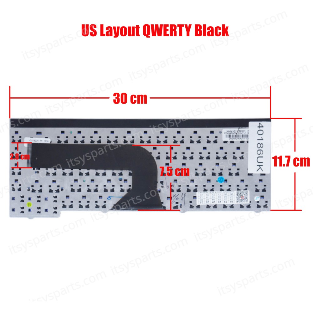 Laptop Keyboard Asus A9 A9R A9Rp A9Rt A9T X51 X51C X51H X51L X51R X51RL X58 X58C X58L Z94 Z9400 Z9400G Z94G Z94L Z94Rp Z9T UK VERSION BLACK KEYBOARD(Ref.40186UK)