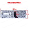 Keyboard Laptop HP Compaq Presario CQ60 CQ60Z G60 G60T 496771-001 502958-001 V091452AS1 MP-08A93US-442 496771-001 NSK-HAA01 496771-001 535009-001 NSK-HAC01,MP-08A96GB-442(Ref.40117UK)