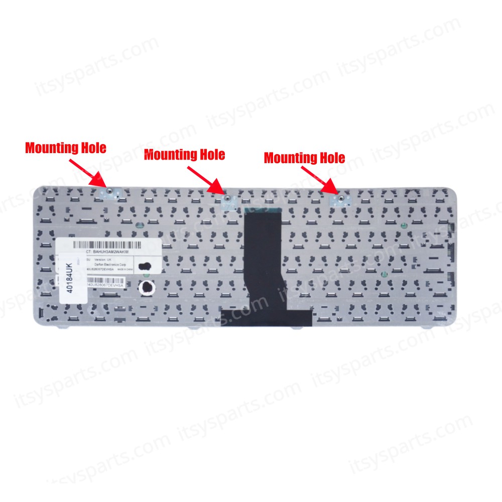 Keyboard Laptop Keyboard HP Pavilion DV2000 DV2100 DV2200 DV2300 DV2400 DV2500 DV2600 DV2700 DV2800 DV 2000 2100 2200 2300 2400 2500 2600 2700 2800 UK VERSION BLACK KEYBOARD(Ref.40184UK)