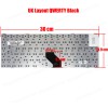 Laptop Keyboard Asus S62 S96 S96J Z84 Z84F Z84J Z84JP Z84M Z96 Z96F Z96Fm Z96H Z96Hm Z96J Z96JS Z96Jm Z96Jp Z96Sp 04GNI51KBR00 04GNI51KIT00 04GNI51KPO00 04GNI51KSP00 UK VERSION BLACK KEYBOARD(Ref.40195UK)