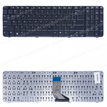 Keyboard Laptop HP Compaq Presario CQ61 G61 G61-100 VT994EA CQ61-310SD G61-200 G61-300 CQ61-200 CQ61-100 CQ61-300 G6-420ED AEOP6+00010 532818-151 517865-151 532819-151 517865-031 CQ61-430EV US KSVERSION BLACK KEYBOARD(Ref.40124US)