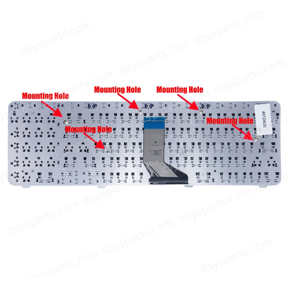 Keyboard Laptop HP Compaq Presario CQ61 G61 G61-100 VT994EA CQ61-310SD G61-200 G61-300 CQ61-200 CQ61-100 CQ61-300 G6-420ED AEOP6+00010 532818-151 517865-151 532819-151 517865-031 CQ61-430EV US KSVERSION BLACK KEYBOARD(Ref.40124US)