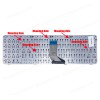 Keyboard Laptop HP Compaq Presario CQ61 G61 G61-100 VT994EA CQ61-310SD G61-200 G61-300 CQ61-200 CQ61-100 CQ61-300 G6-420ED AEOP6+00010 532818-151 517865-151 532819-151 517865-031 CQ61-430EV US KSVERSION BLACK KEYBOARD(Ref.40124US)