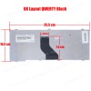 Laptop Keyboard TOSHIBA NB200 NB250 NB255 NB300 NB305 NB500 NB520 NB510 NB550D NB510-10R PLL72E-01200MGE Portege T110 T115 SERIES UK VERSION BLACK KEYBOARD(Ref.40016UK)