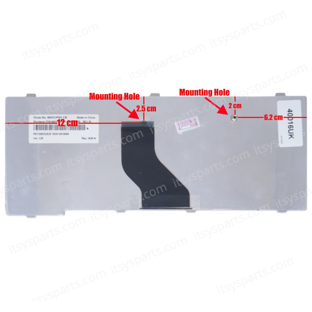 Laptop Keyboard TOSHIBA NB200 NB250 NB255 NB300 NB305 NB500 NB520 NB510 NB550D NB510-10R PLL72E-01200MGE Portege T110 T115 SERIES UK VERSION BLACK KEYBOARD(Ref.40016UK)