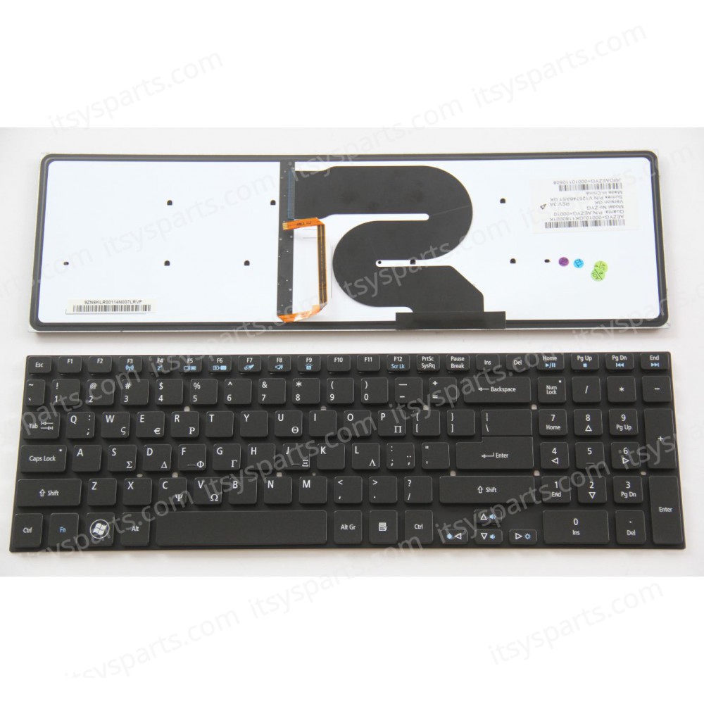 Keyboard Greek-Greek Laptop Keyboard Acer Aspire Ethos 5951 5951G 8951 8951G AEZYG+00010 No: ZYG V125746AS1 GK AEZYGE00010 AEZYGF00010 AEZYGR00010 AEZYGR00020 KB.I170A.439 V125746AK1 V125746AS1 V125746AS1 V125746BS1 GR BLACK BACKLIT(Ref.40302GRBACKLIT)