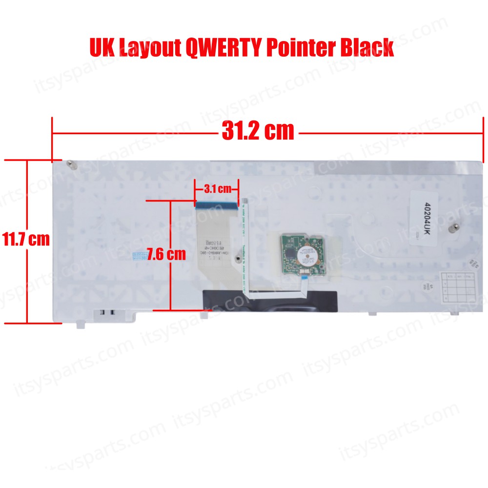Keyboard Laptop HP 6910 6910B 6910P nc6400 399946-001 399946-161 418910-001 9J.N8282.00F 9J.N8282.00T UK VERSION BLACK KEYBOARD(Ref.40204UK)