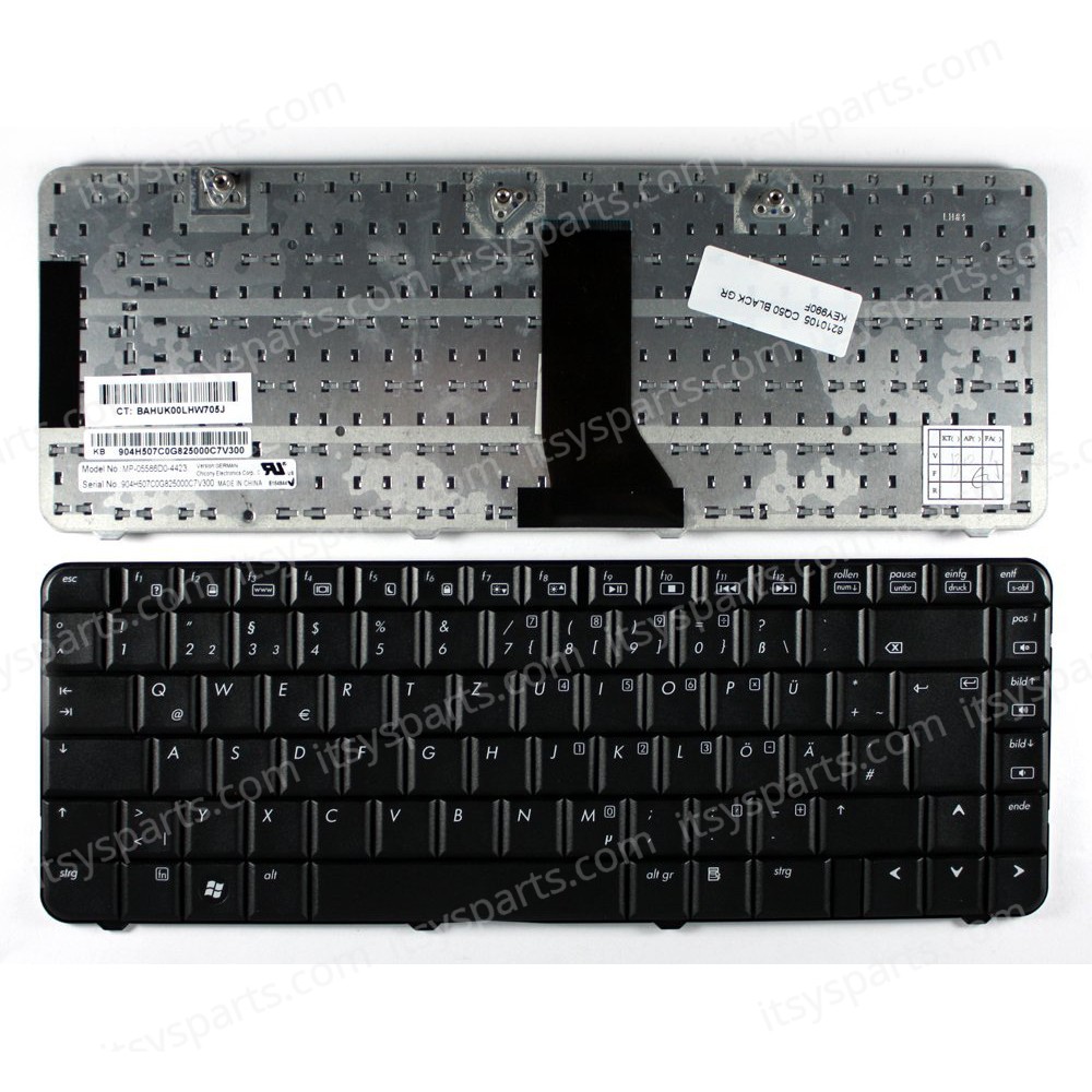 Keyboard Laptop HP Compaq Presario CQ50 G50 Series CQ50Z CQ50Z-100 CQ 50 CQ 50Z G 50 CQ50-100 CQ50-101LA CQ50-103LA CQ50-103NR UK VERSION BLACK KEYBOARD(Ref.40200UK)
