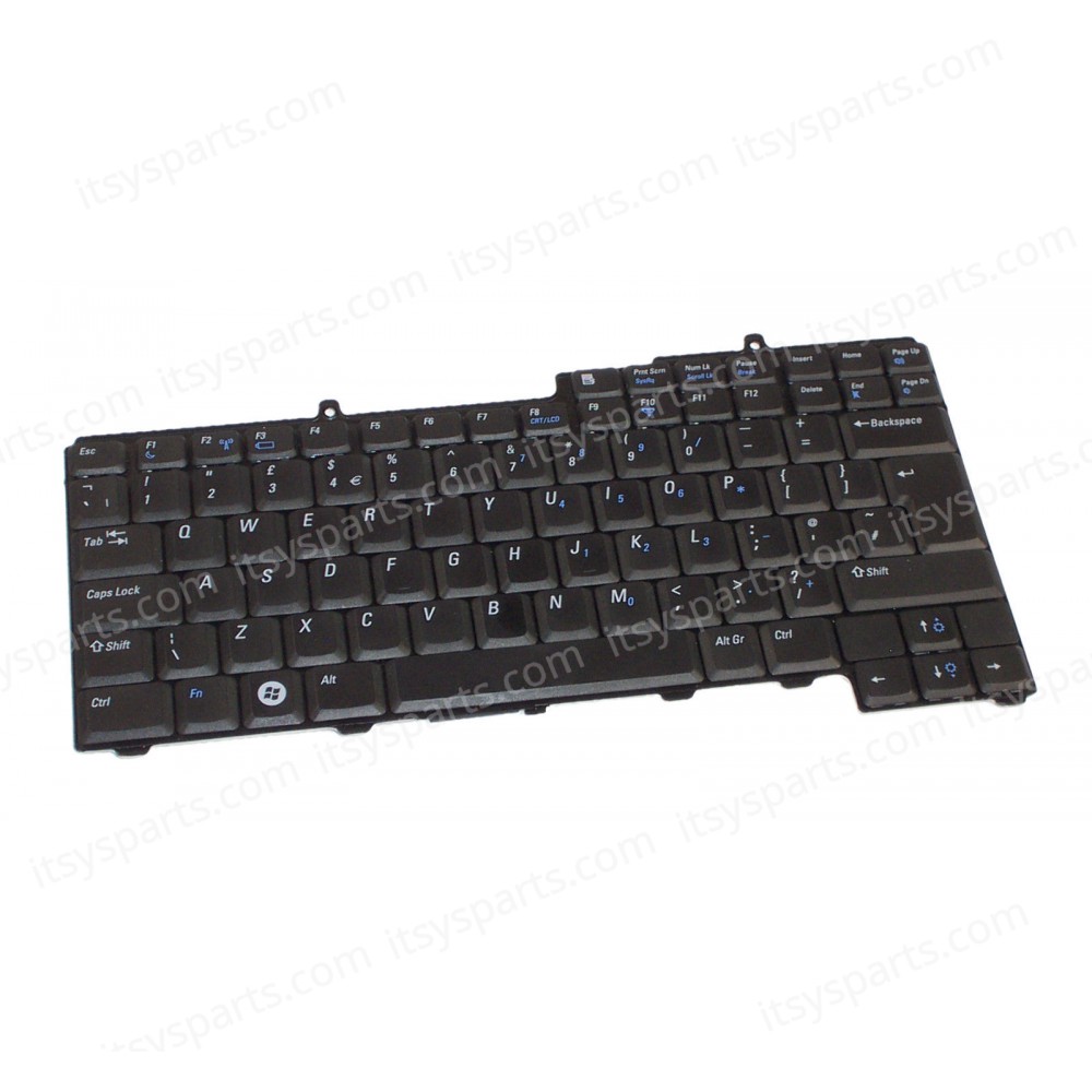 Laptop Keyboard Dell Latitude D520 D520 PP17L D530 0RF095 RF095 PF236 NSK-D5K01 0M903 0RF19 9J.N6782.K01 9J.N6782.K1B 9J.N6782.K1E K051125V KS11TA8471 NSK-D5K01 NSK-D5K1B NSK-D5K1E V-0511BIDS1-US UK VERSION BLACK NO BACKLIT (40218UK)