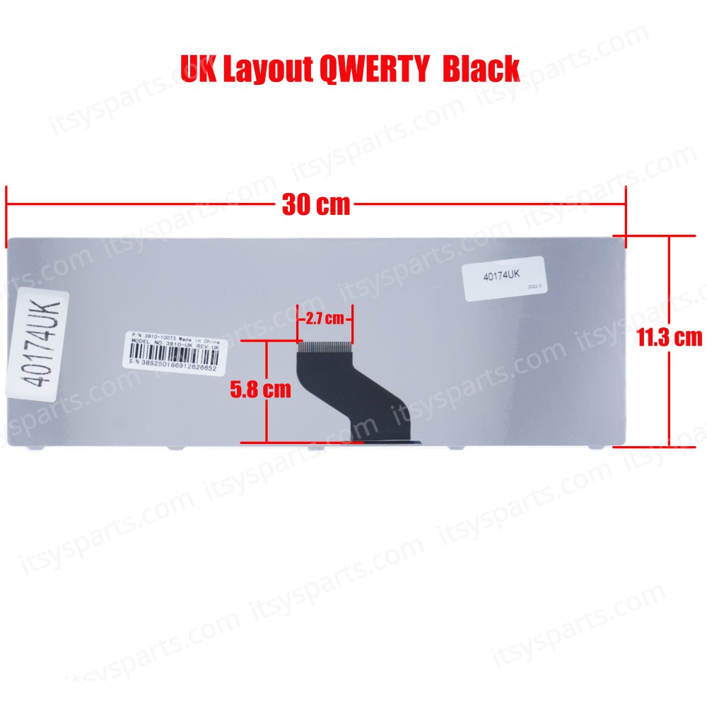 Laptop Keyboard Acer Aspire 3750G 3810T 3935 4741 4750G 3410 3410G 3410T 3810 NSK-AM10L 4810T/4810TZ/4410 MS2271 3810T 3815 3820 3820G 3820T 3820TZ 3820TG 3820TZ 3820TZG 4235 4240 4251 4251g 4336 4336g 4410 4410 4410T 4535 4535G 4540 4540G 4551 (Ref. 4017