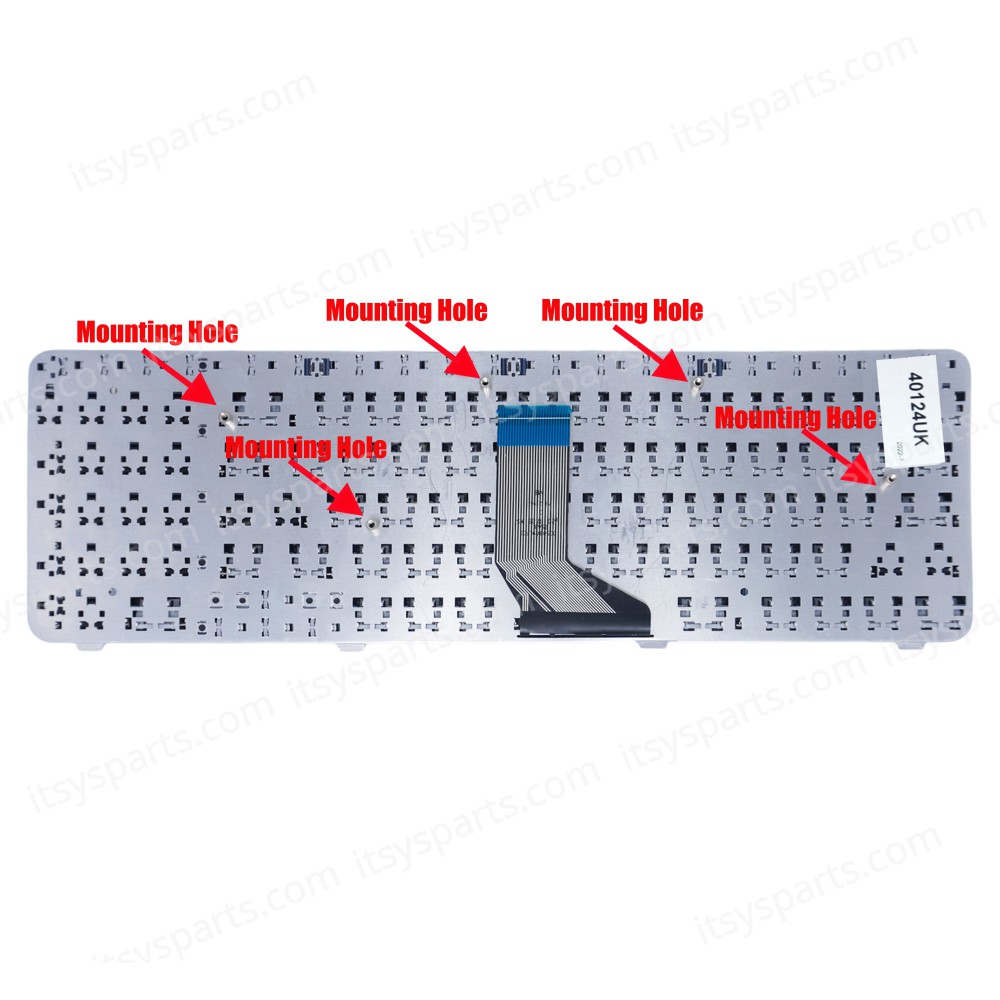 Keyboard Laptop HP Compaq Presario CQ61 G61 G61-100 VT994EA CQ61-310SD G61-200 G61-300 CQ61-200 CQ61-100 CQ61-300 G6-420ED AEOP6+00010 532818-151 517865-151 532819-151 517865-031 CQ61-430EV UK VERSION BLACK KEYBOARD(Ref.40124UK)