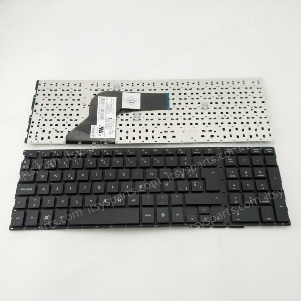 Keyboard Laptop HP Probook 4510S 4515S 4710S 4750S Keyboard 516884-231 516884-061 MP-08J16CB-930 6037B0037430 516884-001 516884-031 516884-041 UK VERSION BLACK KEYBOARD NOFRAME(Ref.40165UKNOFRAME)