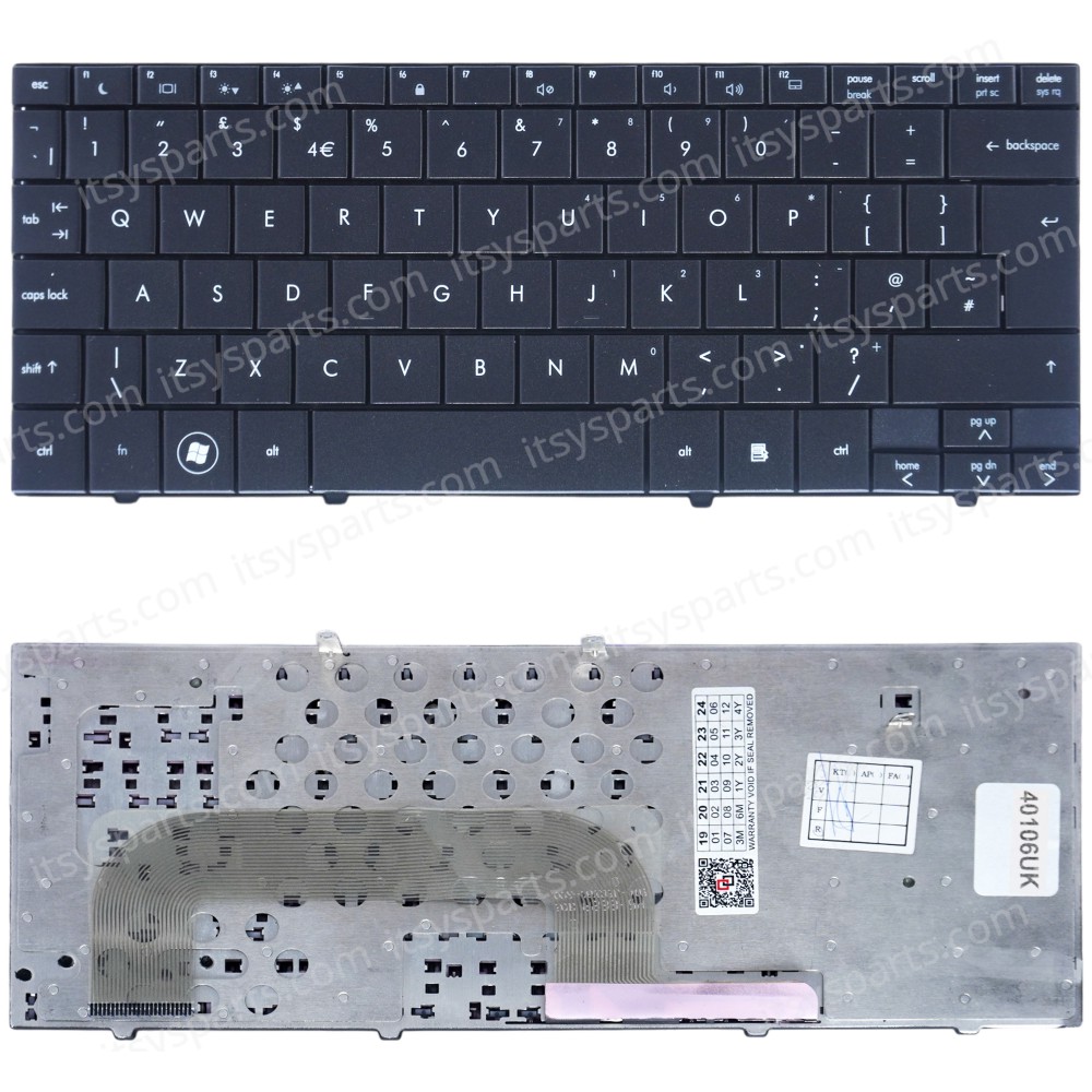 Keyboard LaptopHP Compaq Mini 110-1000 110-1045DX 110-1046NR 110-1047NR 110-1050CA 110-1050NR HP110-1120LA HP 533549-001 533549-121 533549-161 533549-201 533551-031 533551-041 KEYBOARD(Ref.40106UK) Keyboard LaptopHP Compaq Mini 110-1000 110-1045DX 110-1046NR 110-1047NR 110-1050CA 110-1050NR HP110-1120LA HP 533549-001 533549-121 533549-161 533549-201 533551-031 533551-041 KEYBOARD(Ref.40106UK)