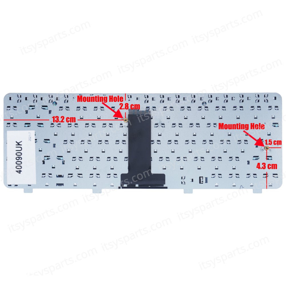 Keyboard Laptop Keyboard for HP Compaq 6720 6720s 6720T 6520 6520s 5520 5520S 540 541 550 456624-031 481424-031 495400-031 V061126AK1 6037B0023126 UK Black ( Ref.40090UK )