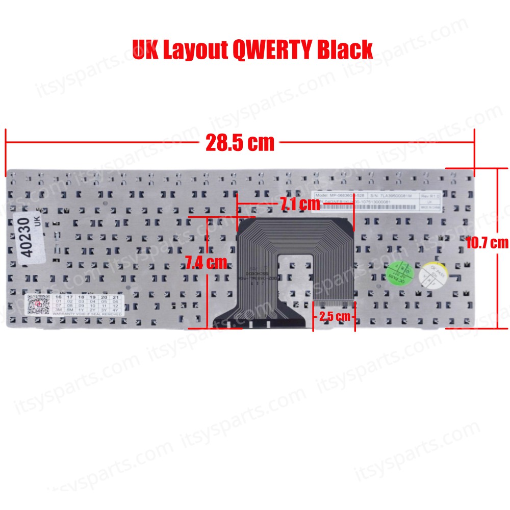 Laptop Keyboard Asus F6 F6A F6E F6H F6S F6V F6VE F9 F9D F9DC F9E F9F F9G F9J F9JE F9S F9SG U3S U6S Keyboard 04GN1F1KTW10 04GNER1KFR00 04GNER1KGE00 04GNER1KRU00 04GNER1KTU00 UK VERSION BLACK KEYBOARD(Ref.40230UK)