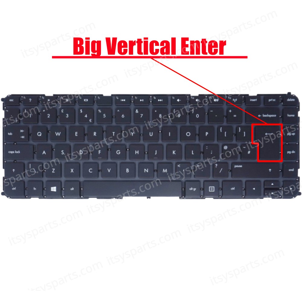 Laptop Keyboard HP ENVY 6-1000 4-1000 4-1100 4-1200 4-1004TX ENVY 4-1005TX ENVY 4-1007TX Envy 4-1237tx 4-1024tx 1040tu 1008tx envy 6 4-1220tx 4-1227tx 4-1228tx 4-1236tx HP 686836-001 UK VERSION BLACK KEYBOARD WITHOUT FRAME(Ref.40206UKNOFRAME)