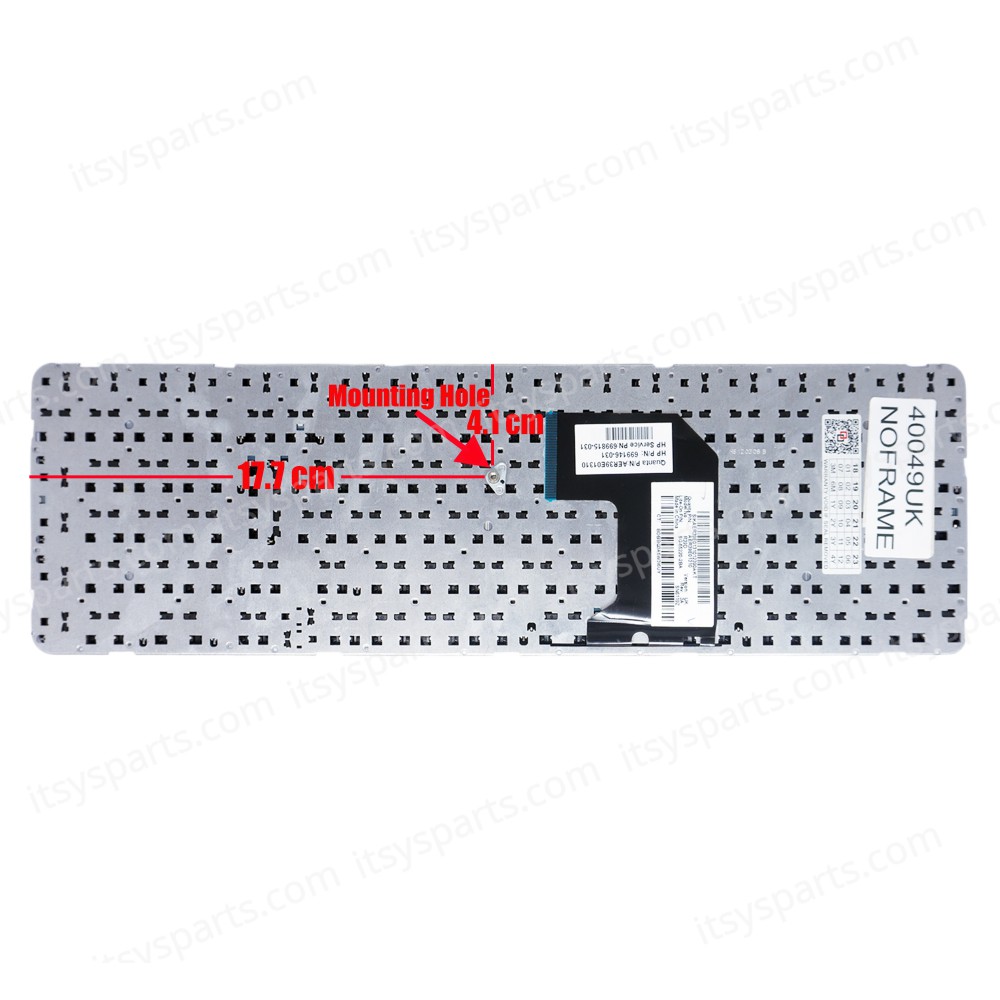 Laptop Keyboard for HP pavilion HP G7-2000 G7-2100 G7-2200 G7-2300 AER39U00320 AER39+01010 697477-151 699815-151 674286-001 685126-001 AER39U00020 V132546AS1 2B-04901Q121 2B-04916Q121 2B-04920Q121 UK VERSION BLACK (SKU.40049UKNOFRAME)