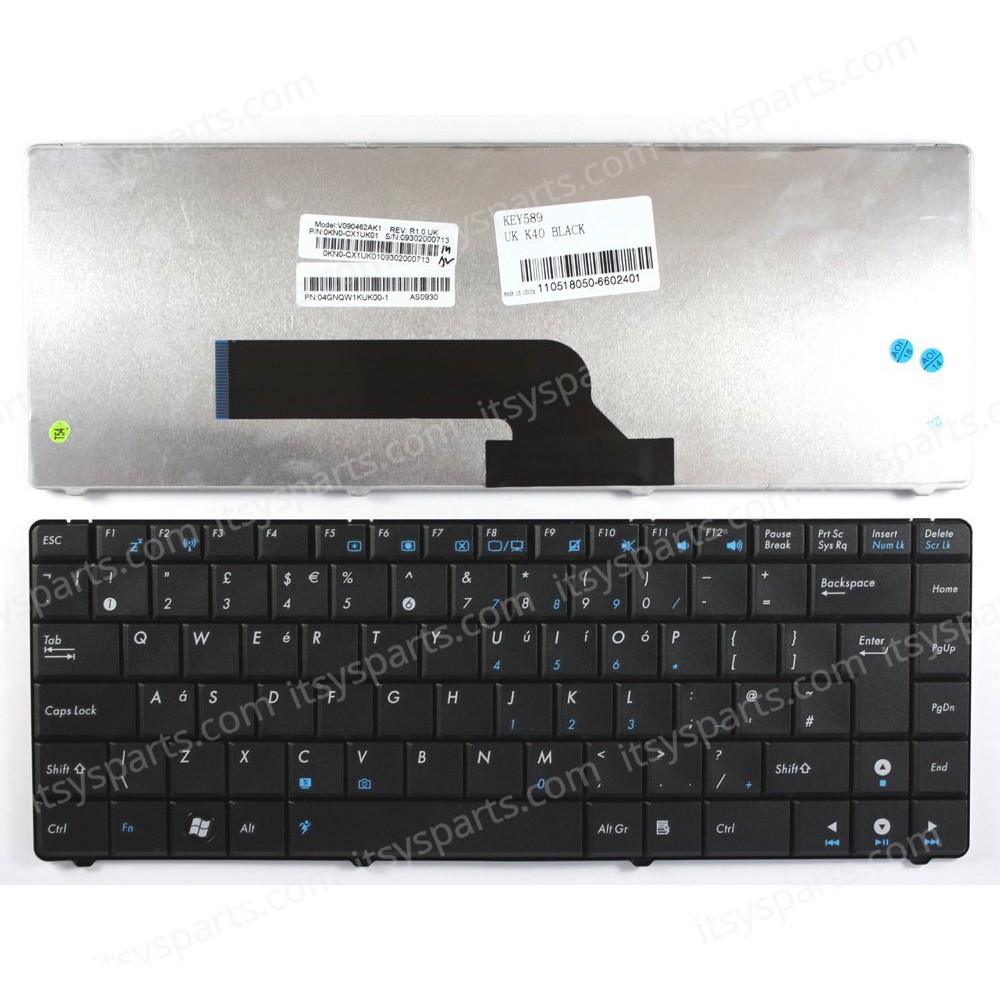 Keyboard Laptop Asus A41 A41 A41I A41IE A41L K40 K40AB K40AC K40AD K40AF K40AN K40E K40ID K40IE K40IJ K40IN K40IP X8 X8A X8AC X8AE X8AF X8AI X8AIN X8AIP X8DIJ X8IC X8W UK VERSION BLACK KEYBOARD(Ref.40192UK) Keyboard Laptop Asus A41 A41 A41I A41IE A41L K40 K40AB K40AC K40AD K40AF K40AN K40E K40ID K40IE K40IJ K40IN K40IP X8 X8A X8AC X8AE X8AF X8AI X8AIN X8AIP X8DIJ X8IC X8W UK VERSION BLACK KEYBOARD(Ref.40192UK)