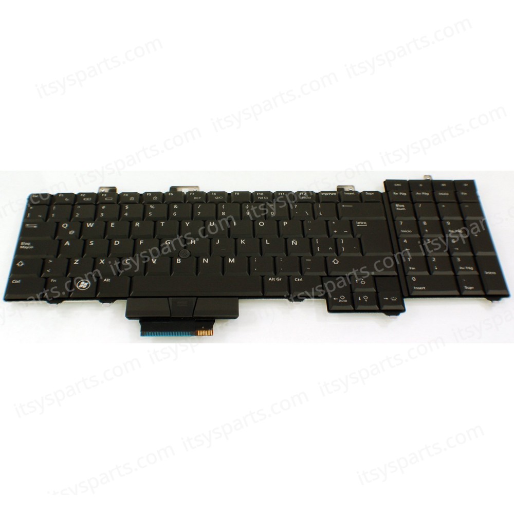 Laptop Keyboard for DELL Precision M6400 M6500  0D120R D120R LW F186F NSK-DE11E 0X913D X913D 0D134R LW 0F191F F191F LW 0D133R LW 0D132R D132R HW 0F180F F180F UK BLACK (SKU.40134UK)
