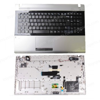 Keyboard Laptop Keyboard Samsung NP-RV511 RV511 RV515 RV515 E3511 RV509 RV520 9Z.N6ASN.20U CNBA590294 CNBA5903059ABIH MD2SN V123060BK1 UK VERSION BLACK KEYBOARD PALMREST(Ref.40273UKPALM)