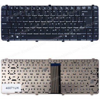 Keyboard Laptop HP COMPAQ HP 511 515 516 610 610 615 6530 6530s 6531S 6535s 6730s 6735s CQ510 CQ610 539682-041 490267-001 490267-031 490267-041 490267-051 490267-061 UK VERSION BLACK KEYBOARD(Ref.40071UK)