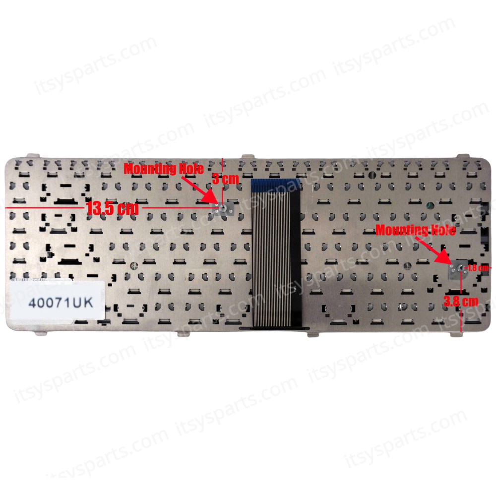 Keyboard Laptop HP COMPAQ HP 511 515 516 610 610 615 6530 6530s 6531S 6535s 6730s 6735s CQ510 CQ610 539682-041 490267-001 490267-031 490267-041 490267-051 490267-061 UK VERSION BLACK KEYBOARD(Ref.40071UK)
