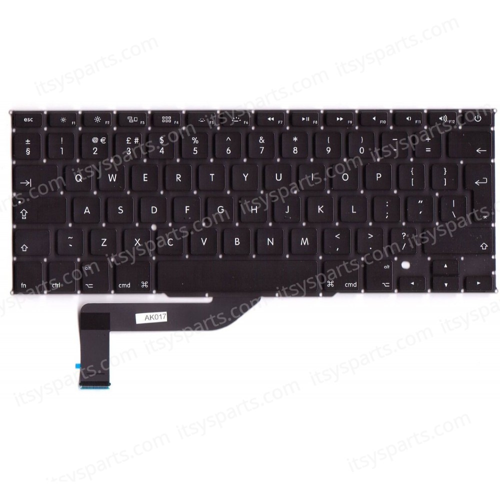 Laptop Keyboard Apple Macbook Pro 15 Retina A1398 MC975 MC976 MD293 MD294 MD831 ME293 ME294 ME664 ME665 15 inch MC975 MC976 MC975 MC976 Apple Macbook Pro (Ref.40259UK) Laptop Keyboard Apple Macbook Pro 15 Retina A1398 MC975 MC976 MD293 MD294 MD831 ME293 ME294 ME664 ME665 15 inch MC975 MC976 MC975 MC976 Apple Macbook Pro (Ref.40259UK)
