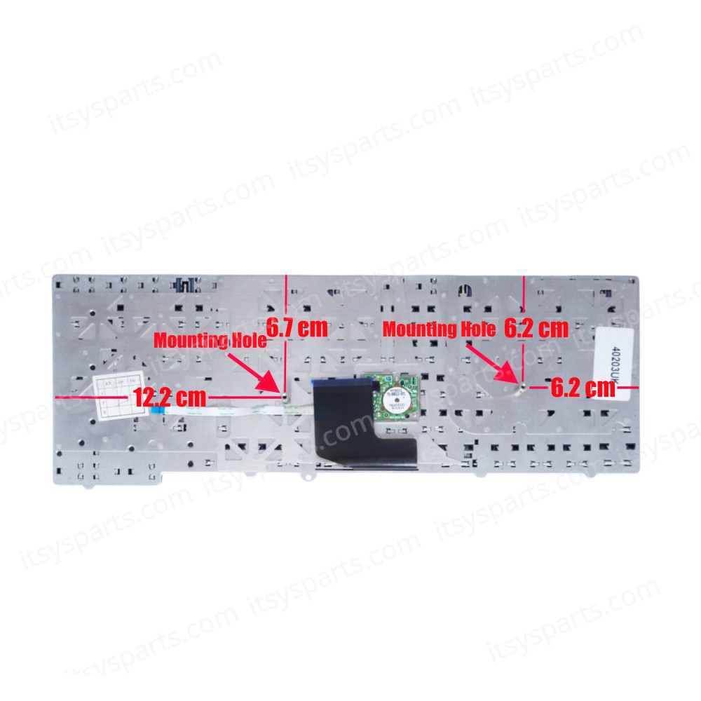 Keyboard Laptop HP Compaq EliteBook 8530 8530P 8530W 495042-001 495042-DJ1 495042 With Pointer UK VERSION BLACK KEYBOARD(Ref.40203UK)