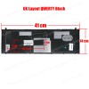 Laptop Keyboard HP Probook 4720s MP-09K16DK-4421 NSK-HN1SW 9Z.N4LSW.101 9Z.N4LSW.11D NSK-HN1SW 1D HP 598692-B31 90.4GC07.S0A 90.4GL07.C0S 90.4GL07.S06 90.4GL07.S0R 90.4GL07.S0U UK VERSION BLACK WITH FRAME KEYBOARD(Ref.40154UK)