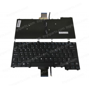 Laptop Keyboard DELL Latitude E7440 E7420 E7240 HC8NX 0G2V0W G2V0W 04G6VR 04P5PJ 04W6PV 08PP00 090ND8 0D4HRW 0HC8NX 0HPW10 0JRVM3 0KR1D5 0KVHTC 0RXKD2 0Y8WJY 9Z.N9UUC.A01 WITH BACKLIT KEYBOARD(Ref.40250UKBACKLIT)