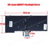 Laptop Keyboard DELL Latitude E7440 E7420 E7240 HC8NX 0G2V0W G2V0W 04G6VR 04P5PJ 04W6PV 08PP00 090ND8 0D4HRW 0HC8NX 0HPW10 0JRVM3 0KR1D5 0KVHTC 0RXKD2 0Y8WJY 9Z.N9UUC.A01 WITH BACKLIT KEYBOARD(Ref.40250UKBACKLIT)