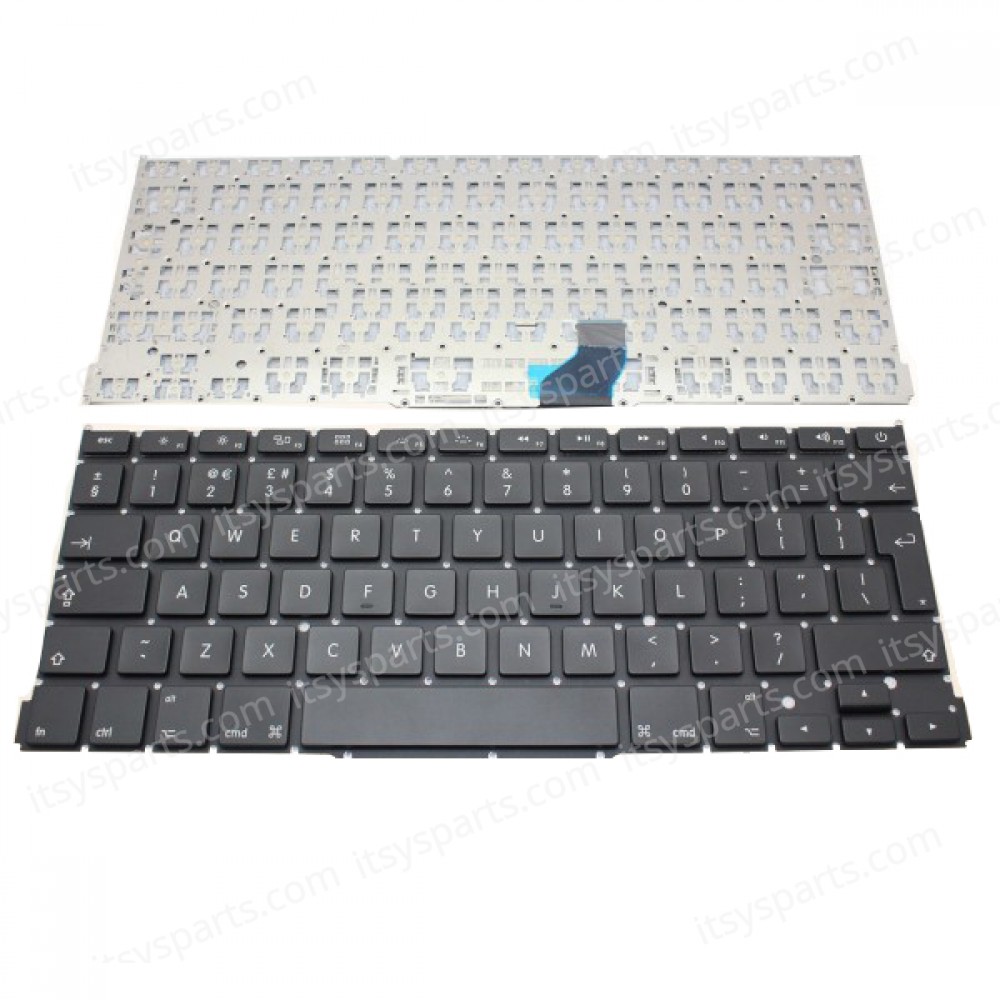 Laptop Keyboard for Apple MacBook Pro Retina 13" A1502 2013 2014 MF839 MF840 MF841 ME864 ME664 ME293 ME294 661-02361 UK No Frame Black ( SKU.40171UK )
