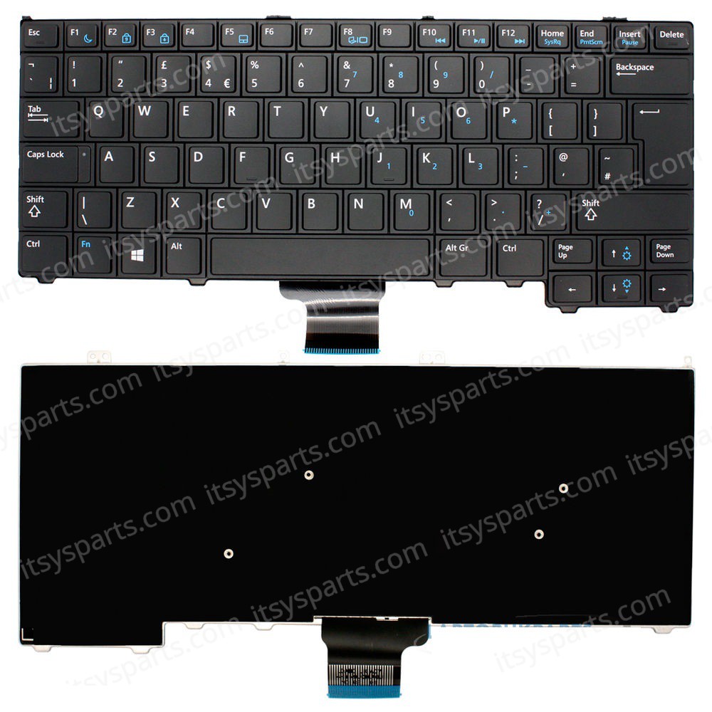 Laptop Keyboard DELL Latitude E7440 E7420 E7240 HC8NX 0G2V0W G2V0W 04G6VR 04P5PJ 04W6PV 08PP00 090ND8 0D4HRW 0HC8NX 0HPW10 0JRVM3 0KR1D5 0KVHTC 0RXKD2 0Y8WJY 9Z.N9UUC.A01 MP-12R63USJ698 Laptop Keyboard UK(Ref.40250UK)