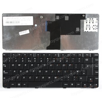 Keyboard Laptop Lenovo E45 Ideapad U450 U450A U450G U450P V360 V360A N2V-GR 25-009309 25-009333 25-009335 25-009344 25-009345 25-010347 25-010354 25-010526 25010533 AEVA3ST7013 UK VERSION BLACK KEYBOARD (Ref.40217UK)
