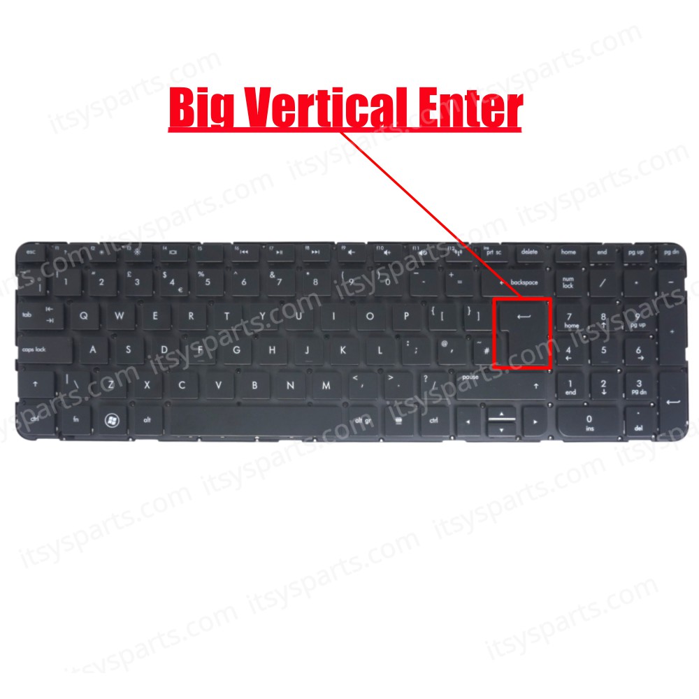 Laptop Keyboard HP Envy Pavilion DV6-7000 DV6-7100 DV6-7200 DV6-7300 698952-001 697454-B31 HP Pavilion DV6-7000 HP 682081-001 682081-171 682081-A41 682081-B31 682082-001 682082-031 682082-041 682082-051 682082-061 series(Ref.40146UKNOGRAME)
