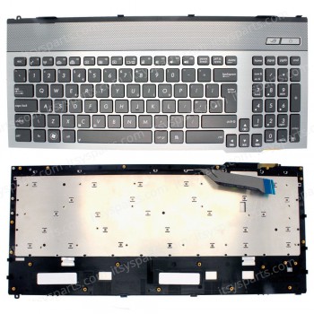 Laptop Keyboard ASUS ROG GG55 G55V G55VW G57 G57V G57VW V132662AK1 0KNB0-6124ND00 0KNB0-B410UK00 0KNB0-B411UI00 0KN0-MK1SW11 0KNB0-B410SW00 0KN0-MK1US21 V132662AS2 0KNB0-B411US00Laptop Keyboard UK series(Ref.40161UK)