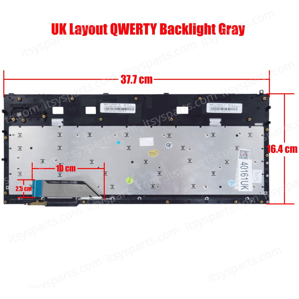 Laptop Keyboard ASUS ROG GG55 G55V G55VW G57 G57V G57VW V132662AK1 0KNB0-6124ND00 0KNB0-B410UK00 0KNB0-B411UI00 0KN0-MK1SW11 0KNB0-B410SW00 0KN0-MK1US21 V132662AS2 0KNB0-B411US00Laptop Keyboard UK series(Ref.40161UK)