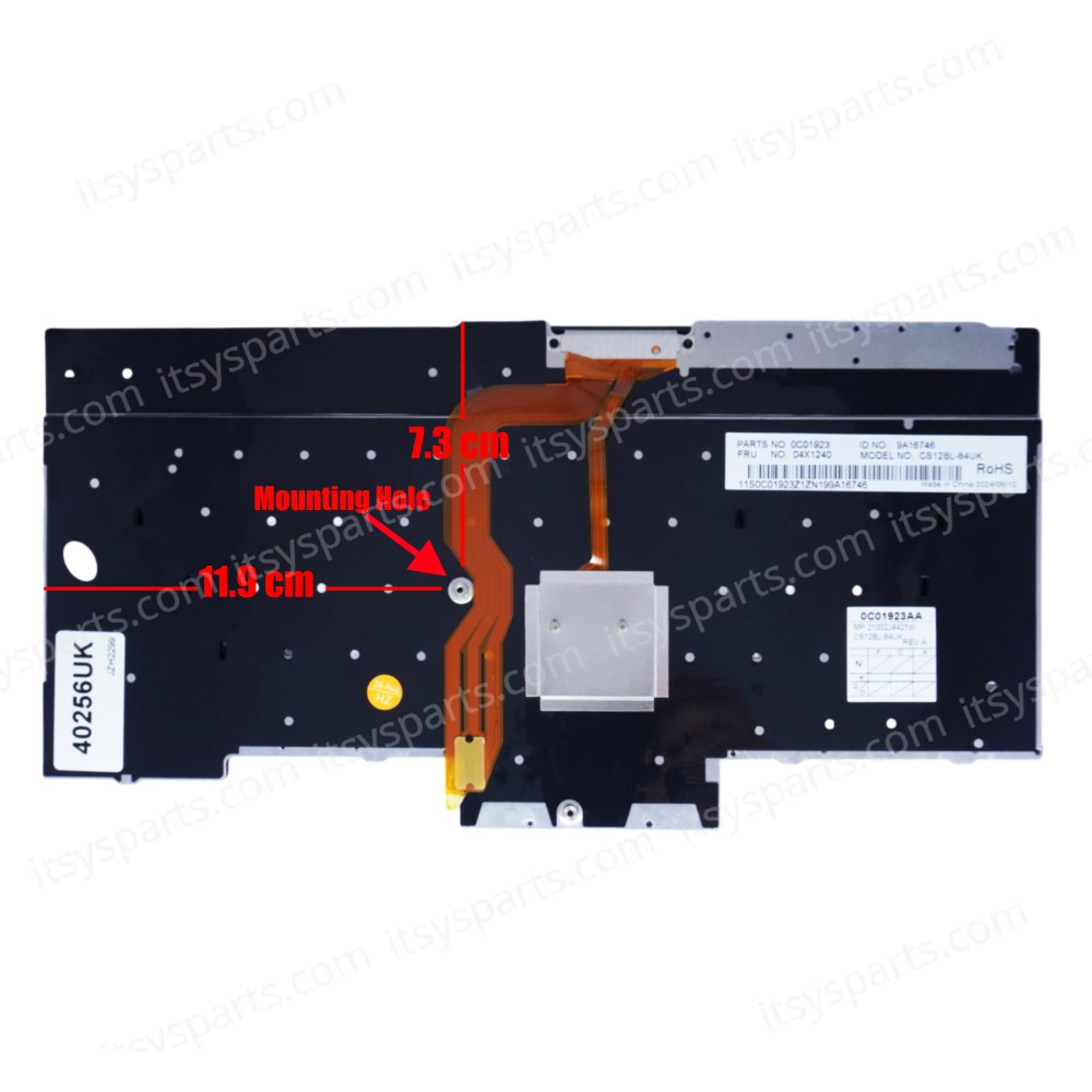 Laptop Keyboard IBM L430 L530 T430 T430I T430S T530 T530 T530i W530 X230 X230I X230T IBM 04W3025 04X1201 04X1274 04X1315 04X1353 04Y0490 0B36031 0C01885 0C01957 0C01997 UK Laptop Keyboard(Ref.40256UK)