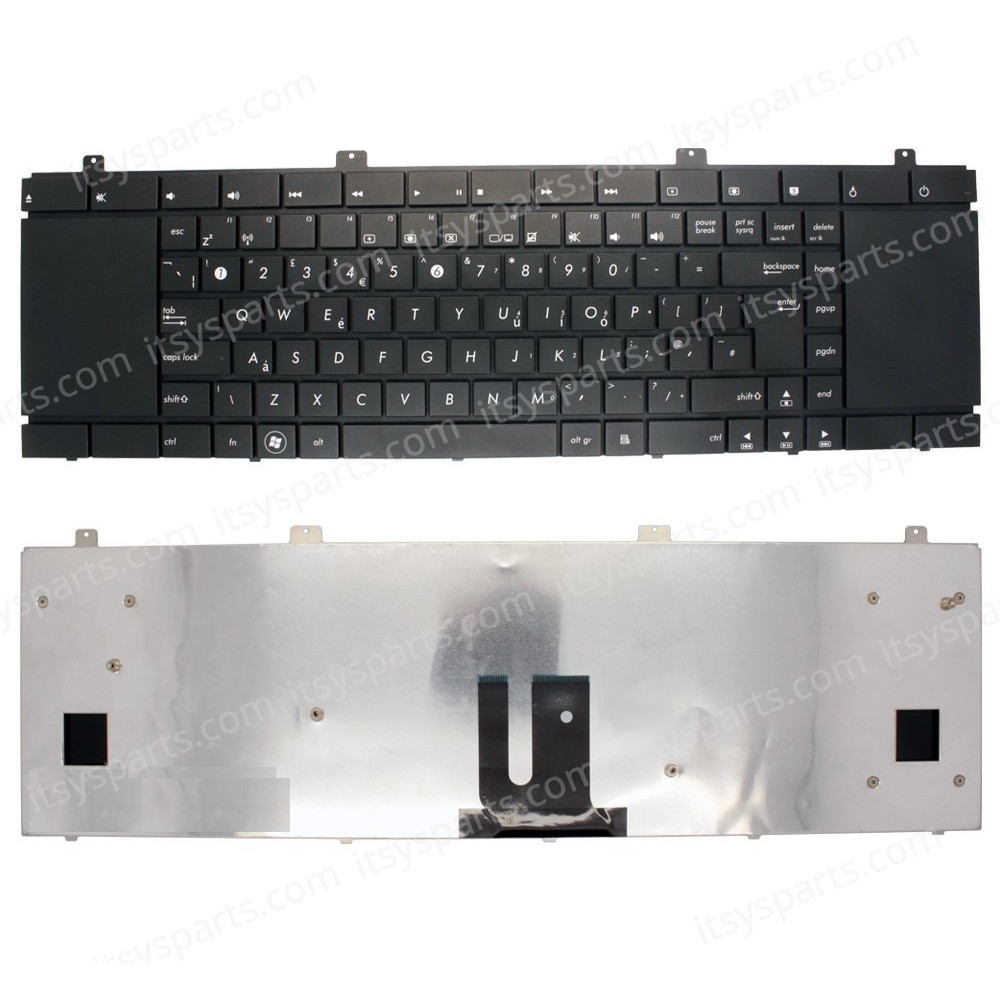 Laptop Keyboard ASUS NX90 NX90J NX90Jn NX90Jq NX90S NX90Sn MP-09P76GB9528 04GNZ01KUK00-210453000664 0KN0-HR1UK0210453000664 0J357200664M UK Laptop Keyboard(Ref.40163UK)