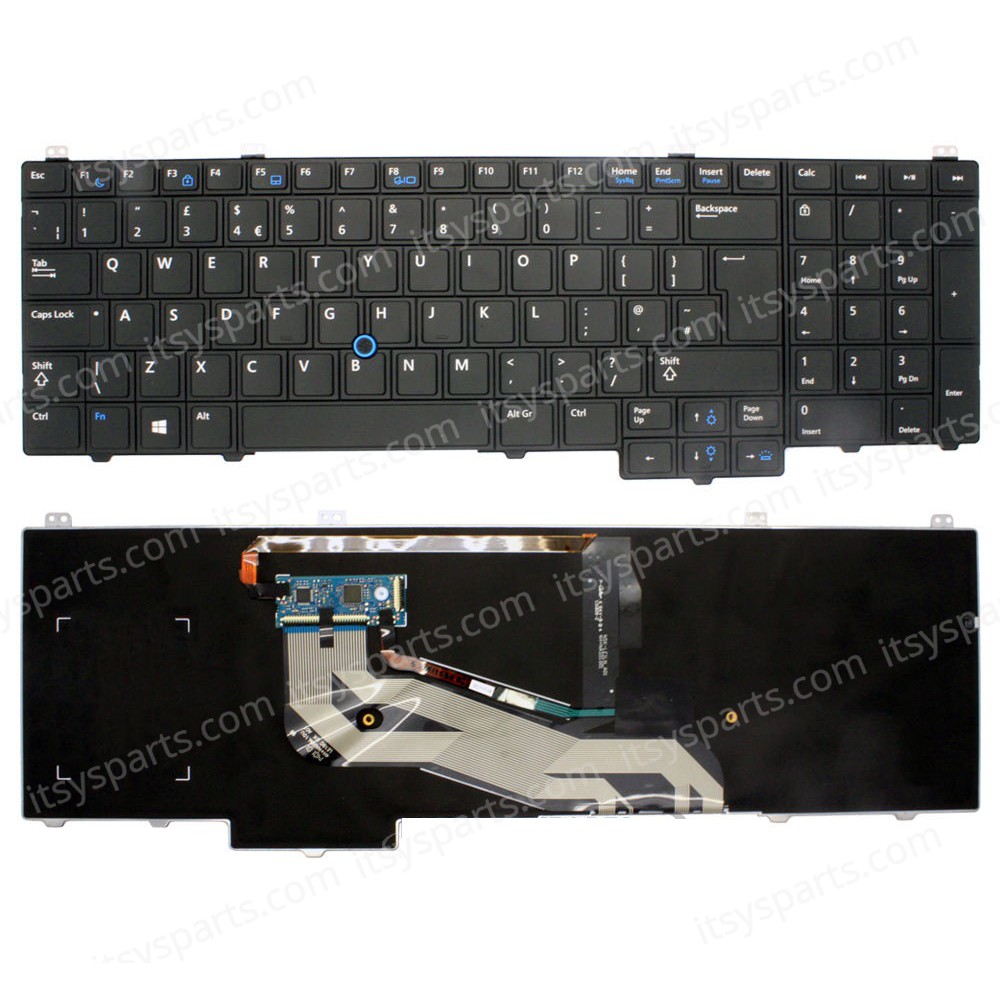 Laptop Keyboard DELL Latitude E5540 15 5000 0F63X6 F63X6 093D2C 93D2C NSK-LE1BC PK130WR1B12 PK130WQ4A00 SG-60710-XUA 0FY2D9 0DY26D 04RNXY 0KJ1XG KJ1XG 4RNXG PK130WR1B00 NSK-LEBUC SG-60710-XUA SG-61600-XUA SN7223 SN7224(Ref.40160UKBACKLIT)