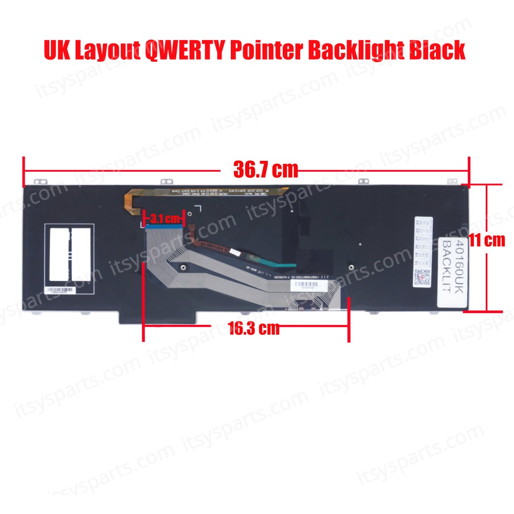 Laptop Keyboard DELL Latitude E5540 15 5000 0F63X6 F63X6 093D2C 93D2C NSK-LE1BC PK130WR1B12 PK130WQ4A00 SG-60710-XUA 0FY2D9 0DY26D 04RNXY 0KJ1XG KJ1XG 4RNXG PK130WR1B00 NSK-LEBUC SG-60710-XUA SG-61600-XUA SN7223 SN7224(Ref.40160UKBACKLIT)