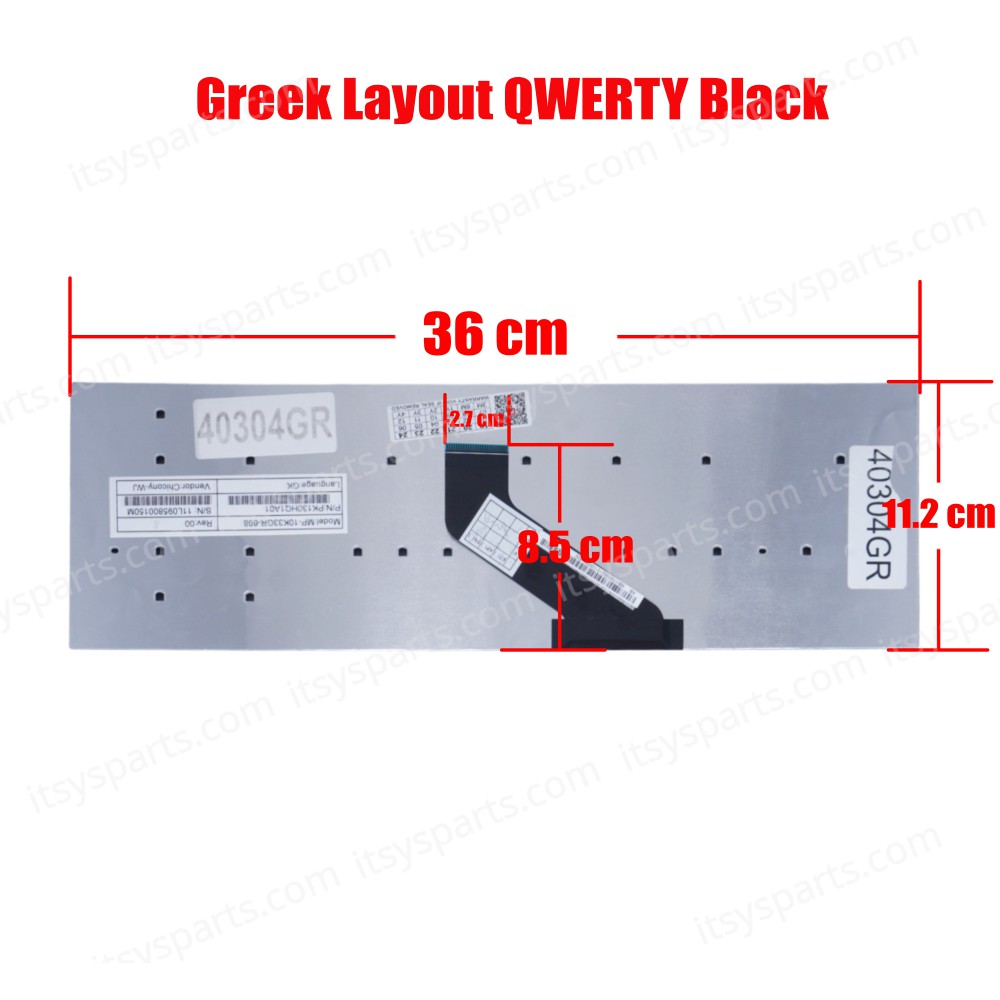 Keyboard Greek-Greek Laptop Keyboard Packard Bell EasyNote LG71 LG71BM LK11 LK11BZ LK11-BZ LK13BZ LS11 MP-10K33GR-698 PK130HQ1A01 LS11HR LS44 LS44HR LS44-HR LV11 LV11HC LV44 LV44-HC P5WS0 P5WS1TG71 TG71BM0 GREEK VERSION(Ref.40304GR)