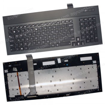 Laptop Keyboard ASUS G74 G74J G74JH G74S G74S-XR1 G74SW G74SX G74SX-3D G74SX-A2 G74SX-XC1 G74SX-XT1 G74V1262AS1 G74YI263SW G74YI263SX 04GN562KCB00-1 OKNO-L81US01 V126262AK1 UK Laptop Keyboard(Ref.40162UK)