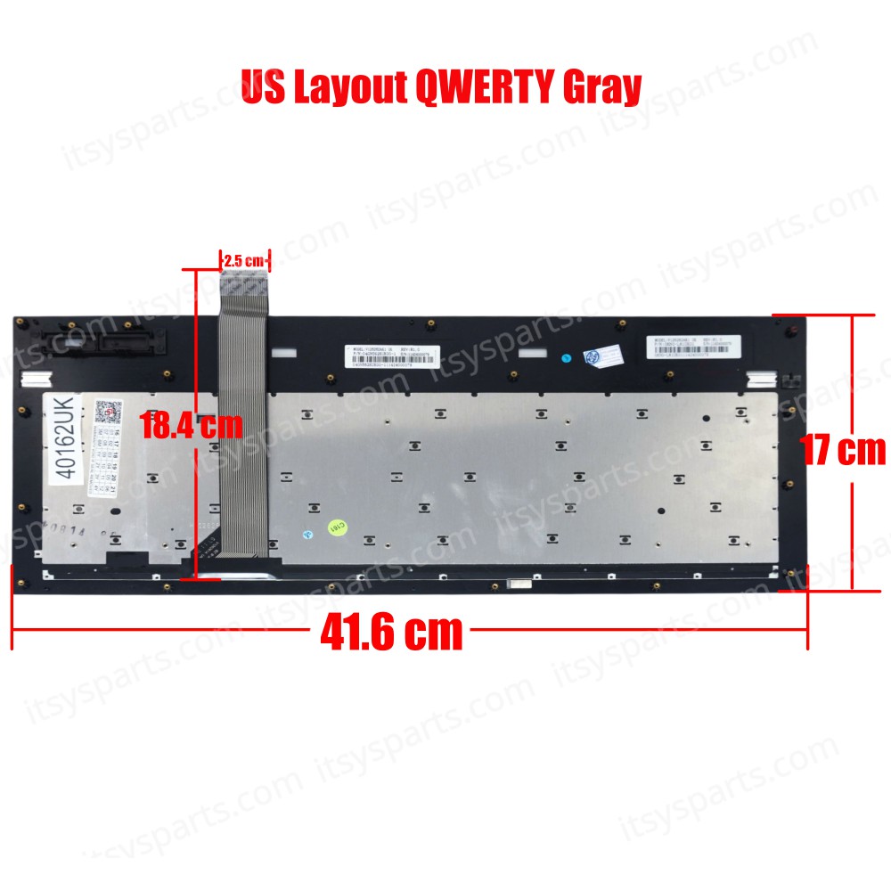 Laptop Keyboard ASUS G74 G74J G74JH G74S G74S-XR1 G74SW G74SX G74SX-3D G74SX-A2 G74SX-XC1 G74SX-XT1 G74V1262AS1 G74YI263SW G74YI263SX 04GN562KCB00-1 OKNO-L81US01 V126262AK1 UK Laptop Keyboard(Ref.40162UK)