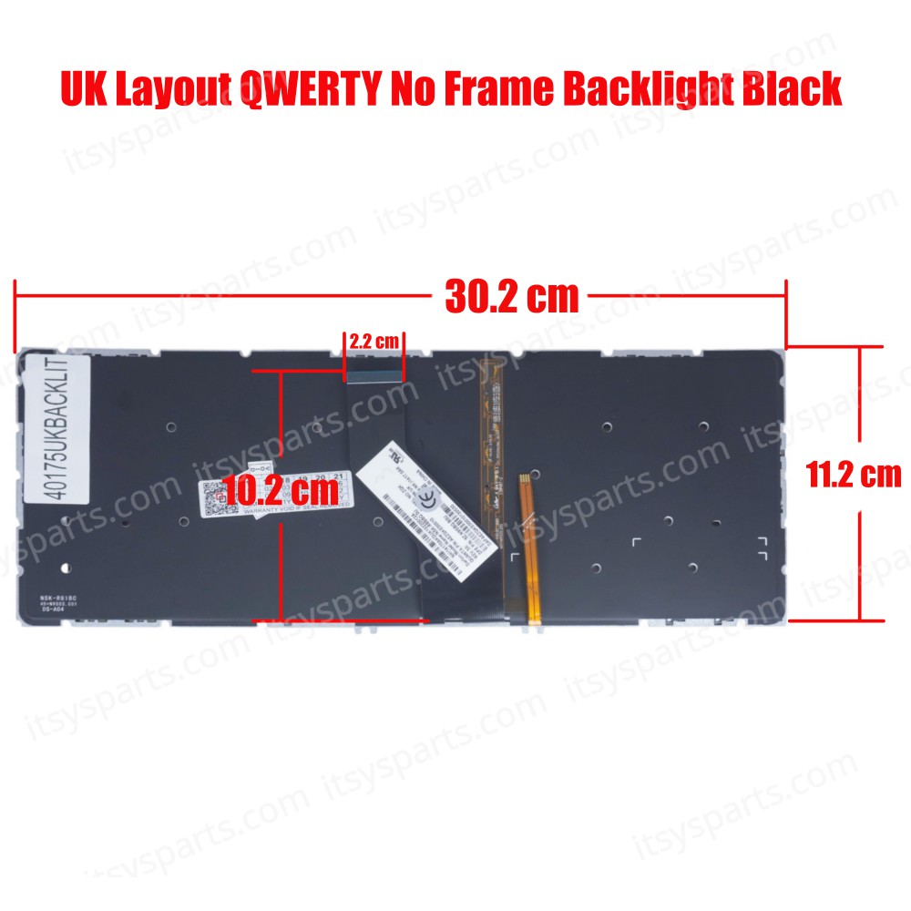 Laptop Keyboard Acer Aspire V5-473 V5-473G V5-473P V5-473PG V5-483 V5-483G AEZQKE00010 9Z.N9SBQ.B0U Backlit Black UK Laptop Keyboard (Ref.40175UKBACKLIT)